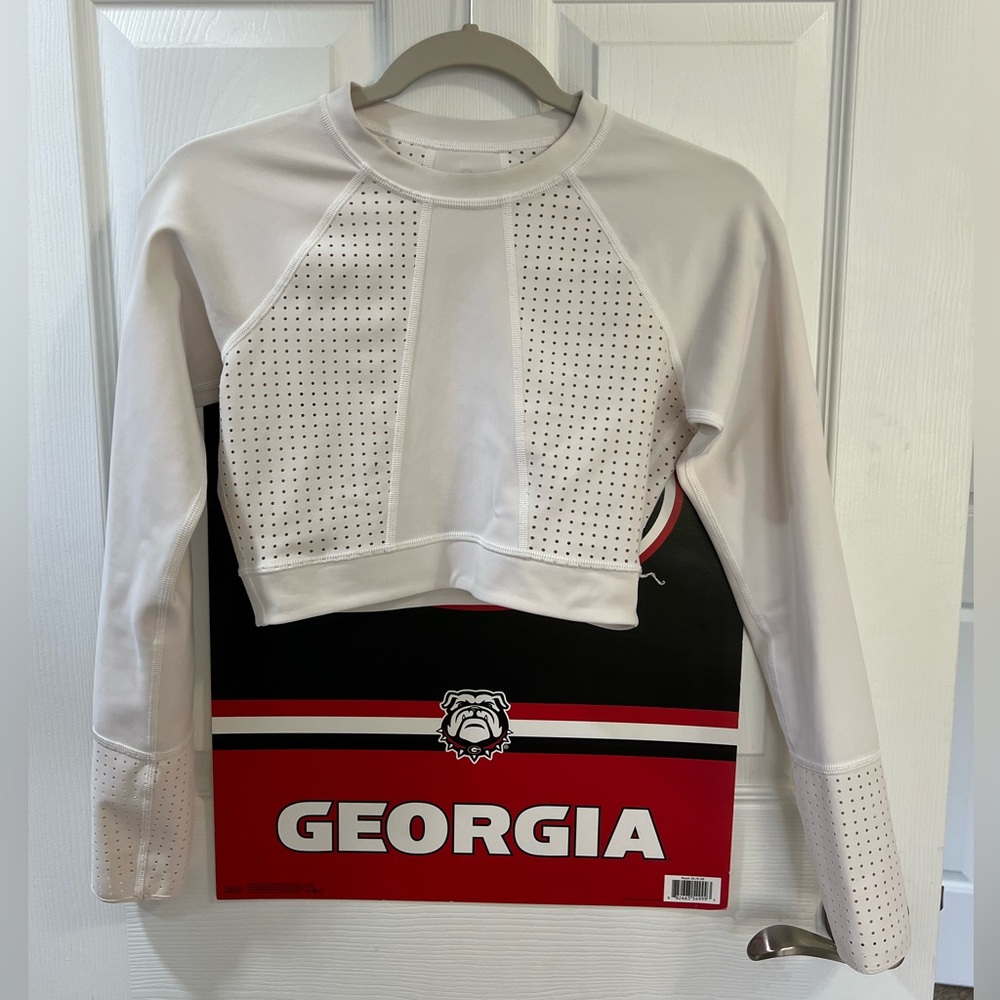 off-white lululemon top